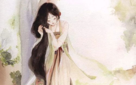 古风网红吃瓜图片